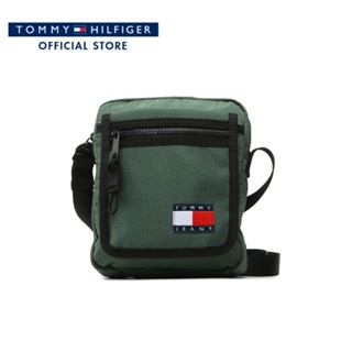 Tommy Hilfiger กระเป๋าผู้ชาย รุ่น AM0AM11152 MBG - สีเขียว