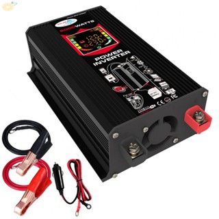 【VARSTR】Power Inverter DC 12V To AC 110V Overload Protection 6000W Charger Adapter