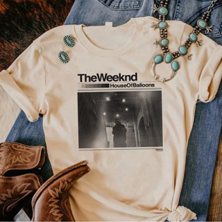 เสื้อยืด ลาย the Weeknd 2000s Y2K สไตล์ญี่ปุ่น สําหรับผู้หญิง