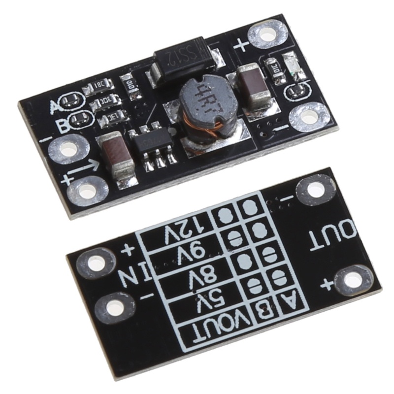 Toolbox DC-DC Step Up โมดูลแบตเตอรี่ลิเธียม Boost Converter 3 7V ถึง 12V บอร์ดควบคุมแรงดันไฟฟ้า DIY ปรับ 5V 8V 9V