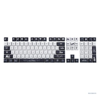 Lucky ปุ่มกดคีย์บอร์ด OEM PBT 108 คีย์ สําหรับคีย์บอร์ด Mechanical Mx Switch DZ60 GK61 SK6