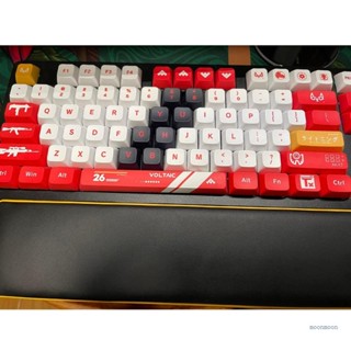 Lucky ปุ่มกดคีย์บอร์ด PBT XDA 120 คีย์