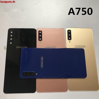 Beth- ฝาครอบแบตเตอรี่ ด้านหลัง พร้อมกรอบเลนส์กล้อง แบบเปลี่ยน สําหรับ Samsung Galaxy A7 A750 A750F A750FD 2018