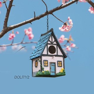 [Dolity2] กล่องเพาะพันธุ์นกเรซิ่น แขวนง่าย สําหรับแขวนตกแต่งสวนหลังบ้าน ระเบียง กลางแจ้ง