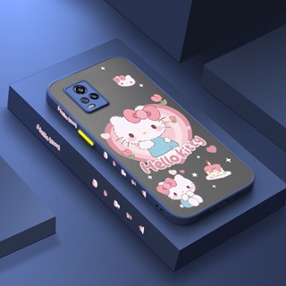 เคสซิลิโคนนิ่ม ลายการ์ตูนคิตตี้ กันกระแทก สําหรับ VIVO V20 2020 V20 2021 V20 Pro V20 SE S7 Y70 2020