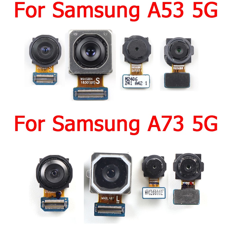 แท้ โมดูลกล้องหลัง มาโครลึก สายเคเบิลอ่อน สําหรับ Samsung Galaxy A53 A73 5GSM-A536B A536 A736