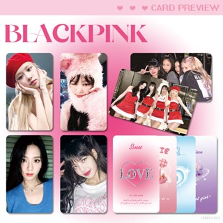 Yyds โฟโต้การ์ด BLACKPINK LOMO card Jisoo Rose Jennie Lisa สําหรับสะสมรูปภาพ 6 ชิ้น ต่อชุด