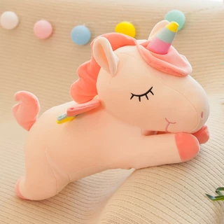 พร้อมส่ง🦄 ตุ๊กตา ตุ๊กตายูนิคอร์น ตุ๊กตายูนิคอร์นตัวใหญ่ นุ่มและน่ารัก เหมาะกับของขวัญวันเกิด วันเด็ก ของเล่นสําหรับเด็ก