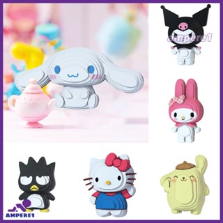 การ์ตูนน่ารัก Sanrio Series 3d Paper Puzzle ของเล่นเพื่อการศึกษาสำหรับเด็ก -AME1