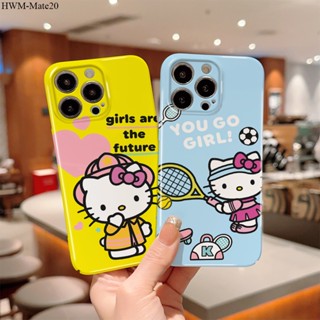 เคสโทรศัพท์มือถือ ลายการ์ตูน KITTY สําหรับ Huawei Mate 20 Pro T3