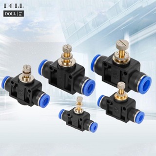 ⭐24H SHIPING ⭐Create Powerful Pneumatic System with This Air Throttle Valve for Tubes 4mm 10mm