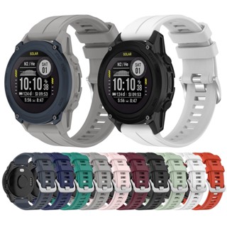 สายนาฬิกาข้อมือซิลิโคน 22 มม. สําหรับ Garmin Descent G1 Smartwatch band Forerunner 955 945 935