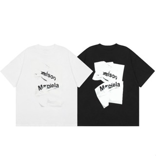 【 Cool 】เสื้อยืดแขนสั้น ลาย Maison Margiela แฟชั่นฤดูร้อน