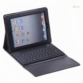 [ลดกระหน่ํา] คีย์บอร์ดบลูทูธไร้สาย และเคสหนังแท้ สําหรับ iPad 2 iPad 3