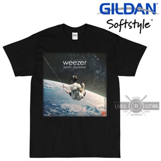 [COD]เสื้อยืด คอกลม แขนสั้น พิมพ์ลาย Weezer PACIPIC DAYDREAMS-5XL