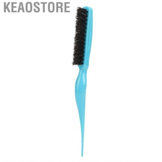 Keaostore Rat Tail Teasing Brush Curved Handle Add Volume Portable Safe Hair for Home