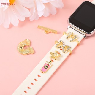 (YGD) สายนาฬิกาข้อมือ ลายการ์ตูนน่ารัก สร้างสรรค์ สําหรับ Apple Watch DIY