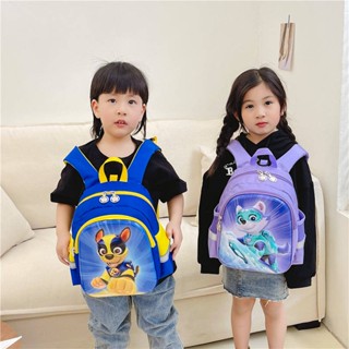 Kindergarten Backpack Cute 3-6 Years Old Good-looking Backpack Paw Patrol Boys Girl Backpack out Travel Bag l1pl