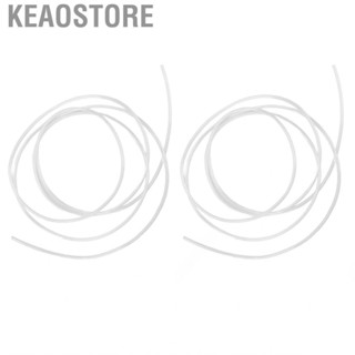 Keaostore 2PCS  Tube Effective  Transmission PVC Earmold Tubes CHU