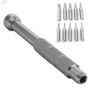 【VARSTR】Screwdriver Regular 90mm Removed Easily Silver Surface Electroplating Bits