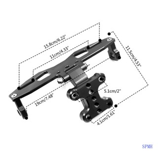 ตัวยึดป้ายทะเบียนรถมอเตอร์ไซค์ ปรับได้ พร้อมไฟ สําหรับ TFX150 MslaL150