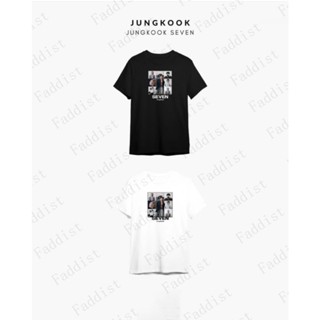 เสื้อยืดแขนสั้นลําลอง ผ้าฝ้าย คอกลม พิมพ์ลาย KPOP Bangtan Boys JK Seven สําหรับผู้ชาย และผู้หญิง 2023