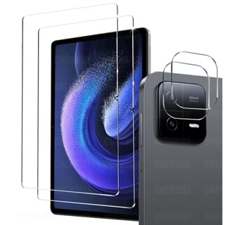 ฟิล์มกระจกนิรภัยกันรอยหน้าจอ ด้านหลัง กันรอยขีดข่วน สําหรับ Xiaomi Pad 6 Xiaomi Pad 6 Pro 11 นิ้ว 2023 Mi Pad 5 Pro Redmi Pad