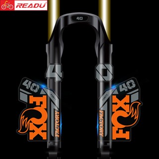 สติกเกอร์ fox40 DH กันน้ํา เปลี่ยนสีได้ 40 สี สําหรับติดตะเกียบหน้าจักรยานเสือภูเขา 2021