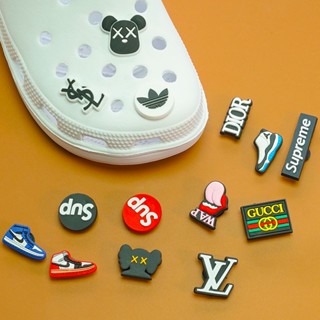 Croc Jibz Pins กระดุม รูปคนไร้หน้า หลากสีสัน สําหรับรองเท้า DIY