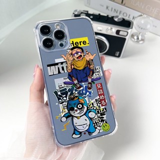 TP เคสใส กันกระแทก สำหรับ รุ่น Realme C51/C53/C55/C35/C33/C30S/C20/C11 2021/C17/C12/C15 ลายน่ารัก เคสลายการ์ตูน 029