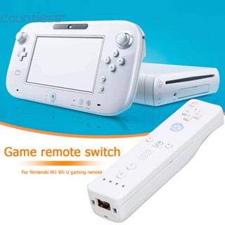 รีโมตคอนโทรลไร้สาย แบบเปลี่ยน สําหรับ Wii Wii U Video Game Controller [countless.th]