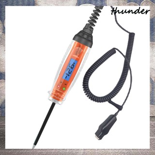 Thunder เครื่องทดสอบไฟ DC 3-60V พร้อมหน้าจอ LCD แบ็คไลท์ สําหรับรถยนต์