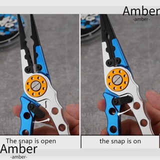 Amber Lua clamp กรรไกรสเตนเลส อเนกประสงค์ สําหรับตกปลา