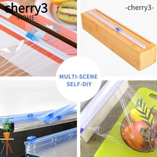 Cherry3 เครื่องตัดฟิล์มพลาสติก 13 นิ้ว สีฟ้า แบบเปลี่ยน สําหรับห่ออาหาร 6 ชิ้น