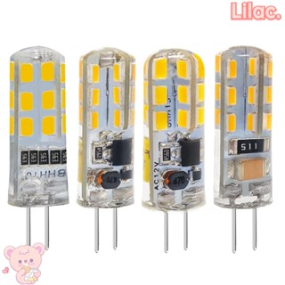 Lilac G4 หลอดไฟ LED หลอดไฟคริสตัล แสงสีขาว หลอดไฟสปอตไลท์ฮาโลเจน 2W 3W 12V / 220V G4