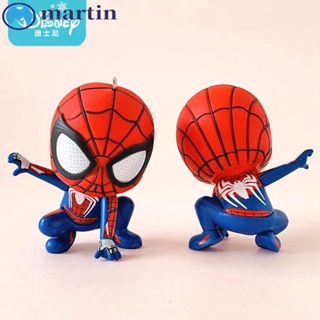 Martin โมเดลตุ๊กตาฟิกเกอร์ Spiderman Kawaii ของเล่น ของสะสม สําหรับเด็ก