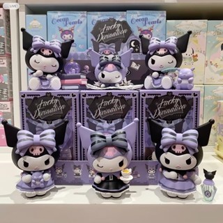 โมเดลฟิกเกอร์ รูปปั้นการ์ตูนอนิเมะ Kawaii Sanrio Kuromi Lucky Divination เหมาะกับของขวัญวันเกิด สําหรับเด็กผู้หญิง