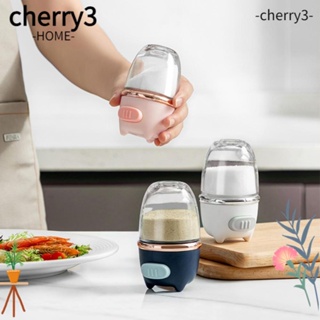 Cherry3 ขวดใส่เกลือ เครื่องปรุง แบบกด สะดวก สําหรับห้องครัว