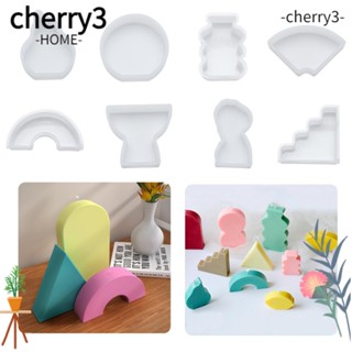 Cherry3 แม่พิมพ์ซิลิโคน สําหรับทําเทียน สบู่ ตกแต่งเค้ก งานแต่งงาน