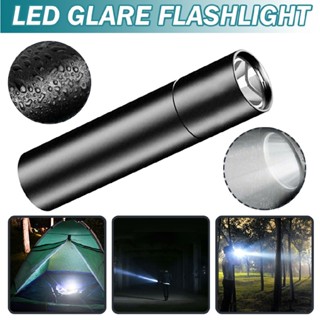 New USB Rechargeable Portable Pocket Light Flashlight LED Torch Lamp Zoomable