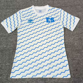 เสื้อกีฬาแขนสั้น ลายทีมชาติฟุตบอล El Salvador 23-24 El แห้งเร็ว ไซซ์ S-XXL สําหรับผู้ชาย