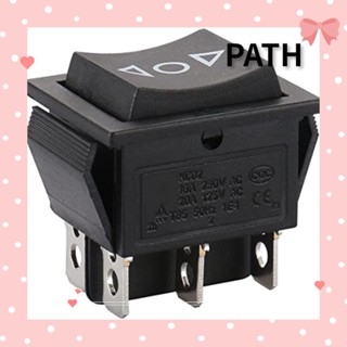 PATH สวิตช์เปิด ปิด ประเภทเรือ 125V 15A 250V 10A สําหรับเครื่องใช้ไฟฟ้าในครัวเรือน 5 ชิ้น