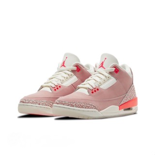 Air JORDAN 3 AJ3 GS Red Cement All Big Red Bull รองเท้าบาสเก็ตบอล สําหรับผู้หญิง CK9246-600 36 k