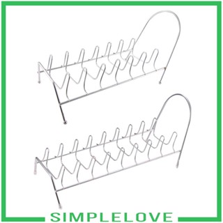 [Simple] ชั้นวางของโลหะ อเนกประสงค์ สําหรับตากฝาหม้อ