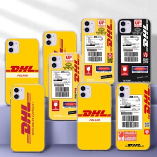 เคสโทรศัพท์มือถือแบบนิ่ม ลาย DHL Express SXB21 สําหรับ Tecno Spark 5 6 KE7 KE5 Go 7 Camon 15 16 17P CG7 17 Pro