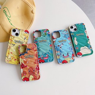 เคสโทรศัพท์มือถือ ลายการ์ตูนโปเกม่อน สําหรับ iPhone 14 13 12 11 iPhone11