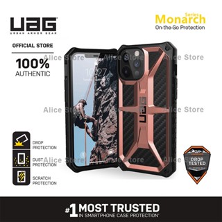 Uag เคสโทรศัพท์มือถือ กันกระแทก สีโรสโกลด์ สําหรับ iPhone 12 Pro Max 12 Mini