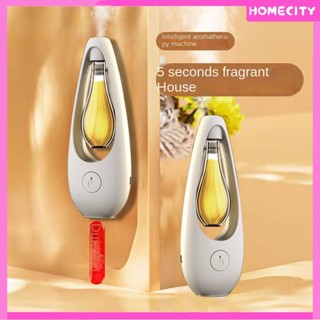 [พร้อม] เครื่องพ่นอโรม่าอัตโนมัติอัจฉริยะ Room Air Freshener Spray เครื่องกระจายกลิ่นอโรม่าแบบชาร์จไฟได้ Essential Oil Diffuser Home Toilet Fragrance Hotel Humidifier
