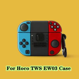 【คุณภาพสูง】สําหรับ Hoco. Tws EW03 เคสหูฟัง แบบนิ่ม ลายการ์ตูนตลก สําหรับ Hoco TWS EW03 NO.2