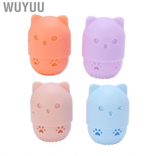 Wuyuu Makeup Sponge Holder Cute  Shape Washable Reusable Breathable Hollow Design M